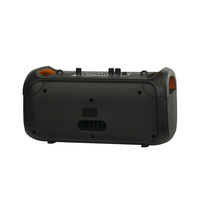 Altavoz Activo Bluetooth de 4'' con Luces LED, Sonido Envolvente y Bajos Potentes para Cine en Casa