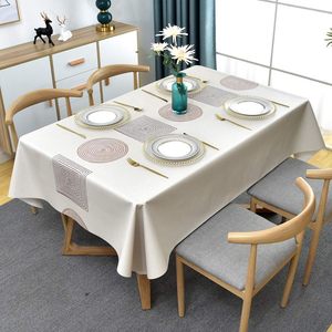 Luxury Printed Floral Lace <b>Tablecloth</b> Waterproof <b>Plastic</b> Cover for Home Parties & Special Occasions Nonwoven - Product Image 3
