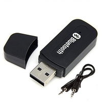 Adaptateur Bluetooth sans fil USB portable BT-163 utilisant une prise jack universelle 3,5 mm, récepteur audio musical pour smartphone, haut-parleur, voiture