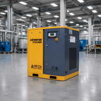 Compresseur d'air à vis lubrifié stationnaire monophasé refroidi par air Airking 4 kW 5,5 CV 5,5 kW 7 CV alimenté par courant alternatif avec certification CE