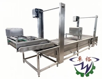 Laveuse de légumes à rouleaux ZHUOYU, capacité 100 kg, pompe en acier inoxydable de qualité alimentaire, haute efficacité pour les pommes de terre