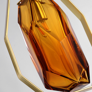 Nuevo diseño de fábrica precio al por mayor de vidrio colgante luces candelabro de cristal para comedor casa - Product Image 3