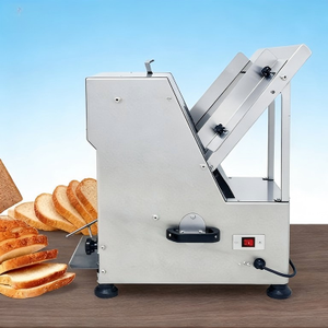 Máquina Rebanadora de <span class=keywords><strong>Pan</strong></span> Automática Industrial Comercial de Acero Inoxidable Multifuncional para <span class=keywords><strong>Pan</strong></span> Cuadrado y Tostadas - Product Image 2