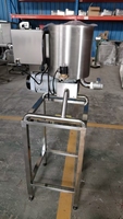 Broyeur/Mélangeur Industriel de Chocolat en Acier Inoxydable 12L / Broyeur à Boules de Chocolat Nouvelle Génération Haute Efficacité Précision Optimale pour Noix