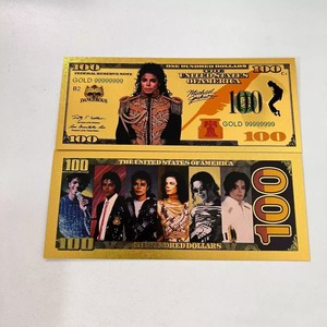 Uang Kertas Jask-son Amerika Populer 2026 Berlapis Emas 24K untuk Koleksi - Product Image 2