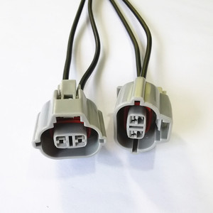 자동차 와이어 커넥터 2 핀 라이트 램프 소켓 와이어 케이블 하네스 제조 자동차 배선 - Product Image 5