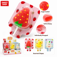 Vente en gros de bonbons gélifiés moelleux en forme d'animaux de la forêt 3D personnalisés de 18 g, en vrac, pour les fêtes, cadeaux pour enfants, halal, qualité alimentaire