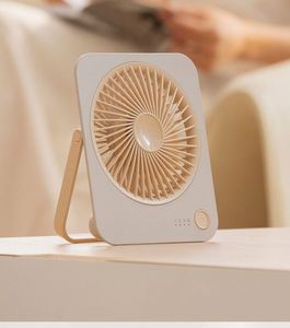 Ventilateur portable ultra-fin rechargeable, mini ventilateur de bureau USB, 3 vitesses, pour le bureau, la maison, les voyages, ensemble cadeau personnel - Product Image 5