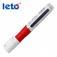 Marqueur effaçable à sec LETO WB-8805 à tête rechargeable 2,8 mm, vente chaude, personnalisable pour dessin d'enfants, directement de l'usine