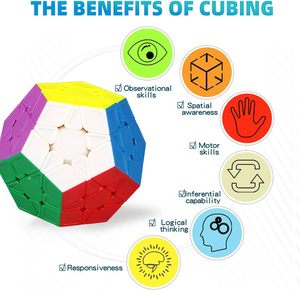 Juguete Educativo STEM, Mini <span class=keywords><strong>Cubo</strong></span> de Velocidad sin Adhesivos 3x3x3, <span class=keywords><strong>Cubo</strong></span> Mágico de Plástico ABS - Product Image 5