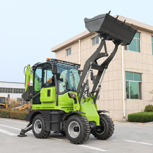 Chine Fabricant CE EPA Mini tracteur frontal chargeur ferme <span class=keywords><strong>pelle</strong></span> rétrocaveuse pelleteuse pelleteuse Mini chargeuse sur pneus <span class=keywords><strong>pelle</strong></span> excavatrice - Product Image 3
