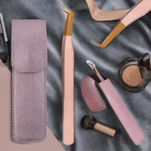 Nouvelles pinces à cils en acier inoxydable de couleur, pinces pour extensions de cils, outil de maquillage multifonction à pointe fine - Product Image 3
