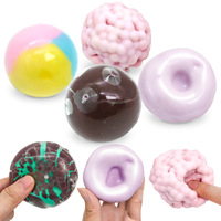 Jouets à presser à récupération lente, balles faites à la main, jouets sensoriels anti-stress pour enfants et adultes, jouet anti-stress, cadeau, balles anti-stress douces et moelleuses