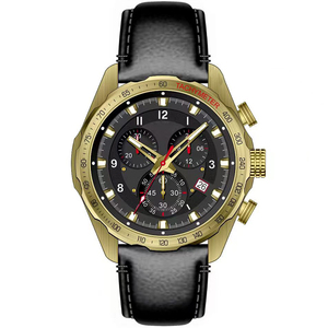 Màu xanh ip mạ 316L thép không gỉ trường hợp xem sang trọng <span class=keywords><strong>Chronograph</strong></span> <span class=keywords><strong>10</strong></span> bar Nhật bản hoặc Thụy Sĩ phong trào u3048 - Product Image 2