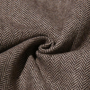 Blazer de Mujer con Cuello en V, Manga Larga, Tejido de Lana, Cierre de un Botón, Listo para Enviar - Product Image 6