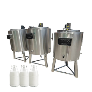 Pasteurisateur en acier inoxydable de 100 litres, 200 litres, 500 litres pour miel, jus de fruits, purée de fruits, ketchup, yaourt, lait - Product Image 4