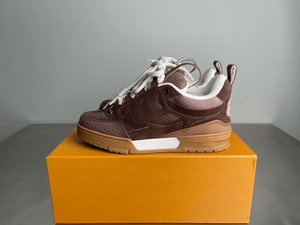 Trainer Chunky Lace Up Casual <b>Sneakers</b> with Mesh Vents and Supportive Heel Counter Versatile Footwear for Daily Errands - Product Image 4