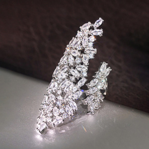 Openable Flower Design <b>Ring</b> <b>Adjustable</b> Finger <b>Ring</b> for Women - Product Image 5