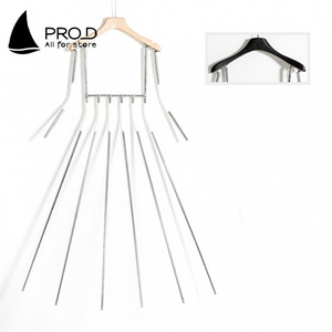 Metallo Multi palo vestiti gonna HangerSkirt orlo rughe posizionamento abbigliamento <span class=keywords><strong>da</strong></span> donna oggetti di scena abiti <span class=keywords><strong>da</strong></span> <span class=keywords><strong>tiro</strong></span> - Product Image 4