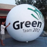 Sphère hélium gonflable K7048, ballon pour la publicité, diamètre de 2m