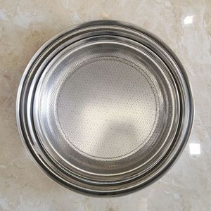 ถาดกรองสแตนเลสแบบตาข่ายละเอียดสำหรับแป้ง ดิน ทราย เมล็ดพืช ผงยา เส้นผ่านศูนย์กลาง 20 ซม. - Product Image 2