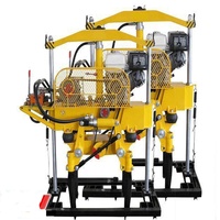 Compacteur vibrant électrique hydraulique pour voies ferrées Zhong Mei YD-22, compatible 380V/220V, machine à compactage de voies