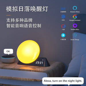 ไฟปลุกอัจฉริยะ LED 10 สี พร้อมเสียงไวท์นอยส์ ใช้พลังงานจาก USB นาฬิกาตั้งโต๊ะสำหรับเด็ก - Product Image 5