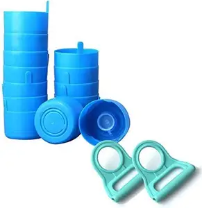 Tappi in silicone per bottiglie antispruzzo con tappo antigoccia riutilizzabili con 55mm per bottiglia d'acqua da 3 e 5 galloni