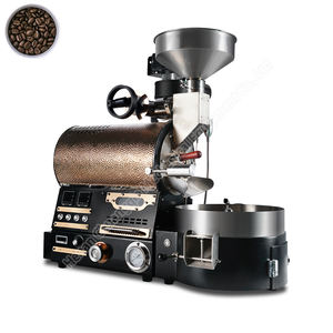 Dual Temperature Thermometer <b>Coffee</b> <b>Roaster</b> <b>Coffee</b> Roasting Machines Product Hot Air <b>Coffee</b> <b>Bean</b> <b>Roaster</b> With Profile Function - Product Image 2
