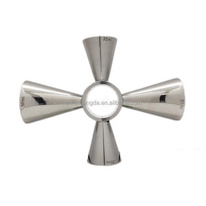 Acero inoxidable 304 Multi-Head Finger Ring Jiggers Estilo vintage Coctelera Esencial <span class=keywords><strong>para</strong></span> camareros Servicio de <span class=keywords><strong>bebidas</strong></span> de fiesta - Product Image 4