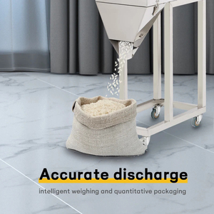 Remplisseuse semi-automatique à vis sans fin pour poudre de noix, granulés et aliments, avec pesage sous vide et emballage en carton - Product Image 3