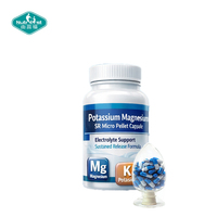 Capsule de micro-pellets de potassium et de magnésium, supplément électrolytique à libération prolongée OEM
