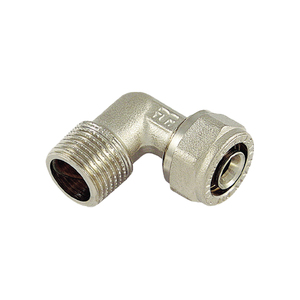 Raccord à compression TIEMME mâle incurvé en acier inoxydable 316 filetage BSPP BSPT Standard PN16 pression 25mm tête de technique de forgeage - Product Image 2