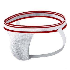 Мужское хлопковое нижнее белье с полосатым поясом, 3 см - Product Image 2