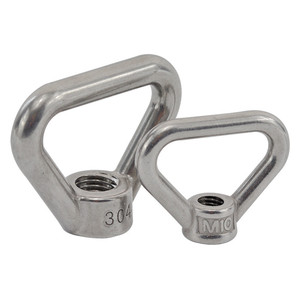 Chất Lượng Tốt Thép Không Gỉ 304 Gian Lận Tam Giác Vòng Hình Nâng Vòng Bolt <span class=keywords><strong>Nut</strong></span> - Product Image 1
