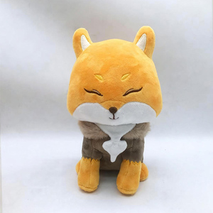 Peluche Personalizzati di Alta Qualità, Giocattolo Originale per Bambini, Zaino a Forma di <span class=keywords><strong>Volpe</strong></span> Kawaii in Peluche con Cotone PP per Alleviare lo Stress - Product Image 4