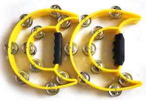 Tambour à main <span class=keywords><strong>demi</strong></span>-<span class=keywords><strong>lune</strong></span> en plastique, jouet pour enfants, sans tête, nouveauté 2019 - Product Image 2