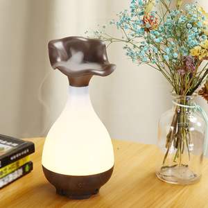 Mini humidificateur en forme de bouteille de jade, diffuseur d'arômes USB 5V, purificateur d'air ultrasonique, veilleuse, utilisation domestique, réservoir d'eau inférieur à 0,5L - Product Image 5