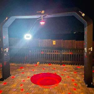 Photomaton portable 360 Selfie Overhead Top, alimenté par batterie, lumière LED à changement de couleur, livraison gratuite en 48h - Product Image 1