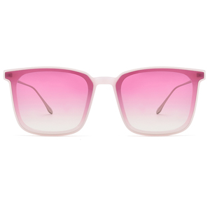 Cuadrado gafas de sol polarizadas de frente con <span class=keywords><strong>el</strong></span> metal de los templos venta al por <span class=keywords><strong>mayor</strong></span> gafas de sol - Product Image 1