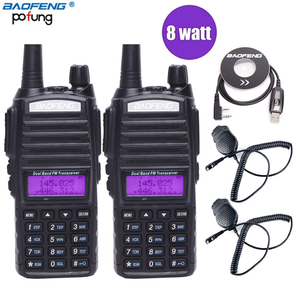 BaoFeng UV-82 de sortie de haute qualité 8W nouvelle version <span class=keywords><strong>Radio</strong></span> jambon <span class=keywords><strong>portable</strong></span> talkie-walkie double PTT <span class=keywords><strong>Radio</strong></span> amateur bidirectionnelle Best Buy - Product Image 1