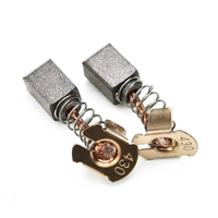 Brosses de charbon CB-430 compatibles avec les meuleuses d'angle 8444D DHR200 BHR200 DGA452 BGA452 DJV140 DJV180