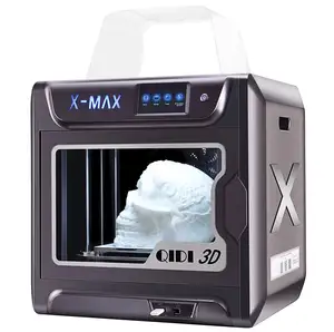 QIDI TECH-impresora 3d de gran tamaño X MAX 300x250x300mm, dispositivo de impresión de nivel automático con pantalla táctil, extrusora única, base caliente, Kit de bricolaje