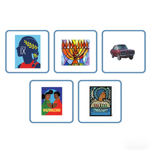 2022 Hanukkah 2022 PONY CAR US Forever Fostage Stamps Un foglio contiene 20 pezzi Uso commerciale e da collezione - Product Image 1