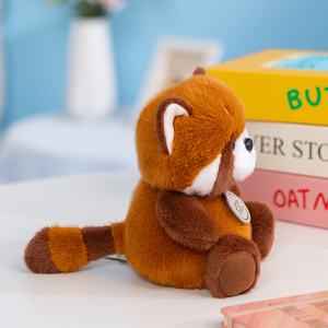 Adorable Mini <span class=keywords><strong>Animal</strong></span> de Peluche para Máquina de Grúa Juguete de Peluche Personalizado de Dibujo de Felpa Mapache Koala Conejo Pingüino Animales Salvajes - Product Image 3