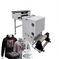 Machine d'impression DTF entièrement automatique, imprimante textile, système de presse à chaud, sans tracas
