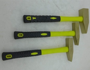 Hot bán không phát ra tia lửa Brass chữ thập pein engineers' búa với 500g - Product Image 5