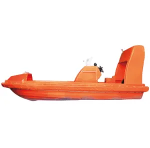solas fiberglass Open Type Lifeboat rescue boat livesaving working boat