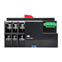 TOMZN TOQ7e-125/3 Din Rail EWelink WIFI Smart Three Phase PC ATS Timer 230V DualPower Automatic Transfer Selector Switch.