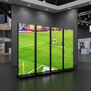 Indoor Foldable LED Display 1080P Resolution 5000cd Brightness 178 Viewing Angle Floor <b>Stand</b> IP65 Waterproof 5-Year Warranty - Product Image 2